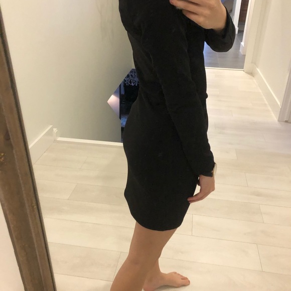 Short black formal dress - Picture 4 of 4